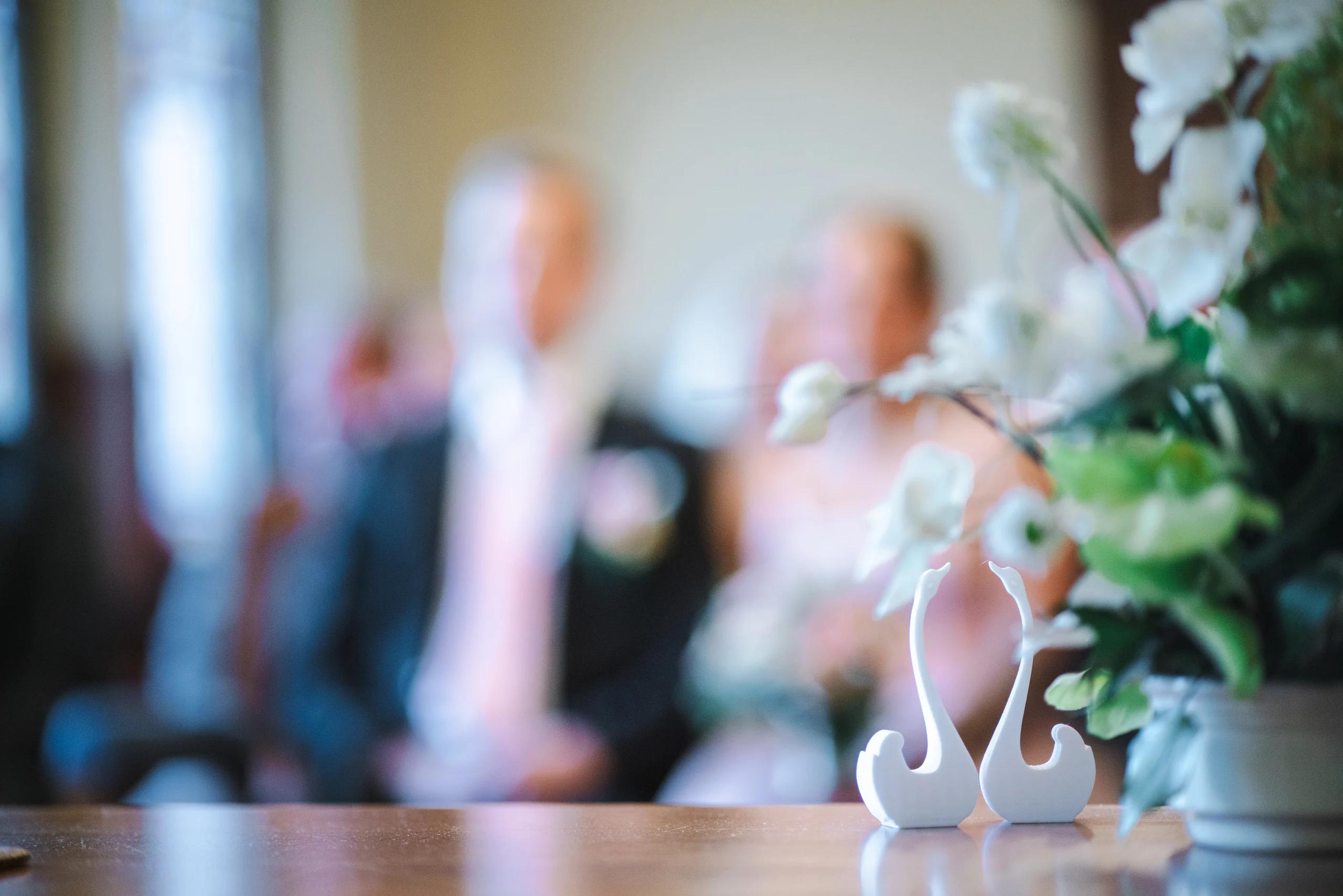 Floristik im Trauraum einer Hochzeit